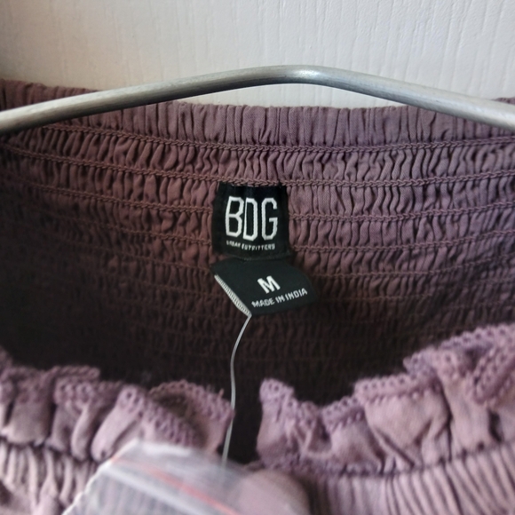 BDG Mauve Button-Front Dress Size Medium - Picture 3 of 5